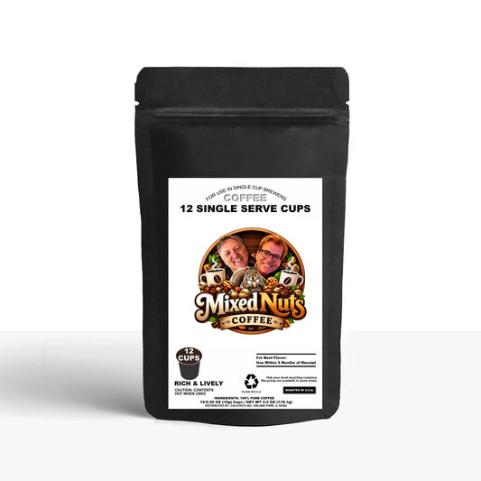 12 Pack Single Serve Coffee Capsules